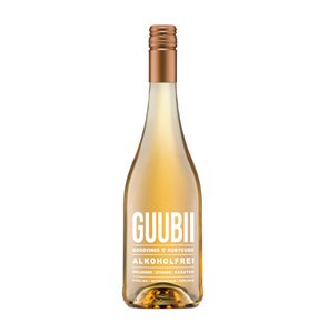 alcoholvrij bruisend aperitief - 0,75l | GUUBII vlierbes/citroen