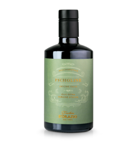 Italiaanse Picholine olijfolie 0.5L.