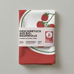 Geschirrtuch Bio Baumwolle - Bon Appetit - Nr. 6