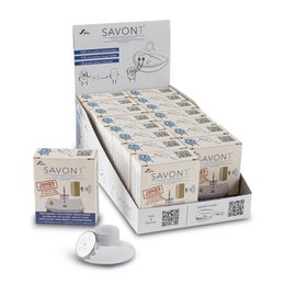 SAVONT Jumbo – magnetische zeephouder voor grote zepen – 16 display
