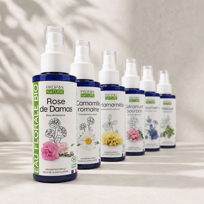 IDROLATO DI ROSA DI DAMASCO BIOLOGICA - ACQUA FLOREALE - 100ML
