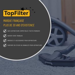 Hepa filter til Electrolux Philips og Tornado TopFilter støvsugere
