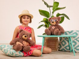 Teddy chocolate brown 40 cm - soft toy - soft toy