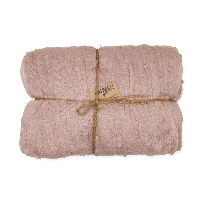 Table runner, gauze, cheesecloth, uni ca.70cm x 300cm