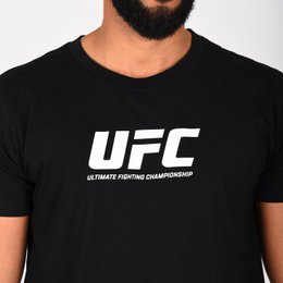 UFC officieel zwart T-shirt voor heren – collectie 2025/2026 – sport, training en streetwear – maten S tot XXL