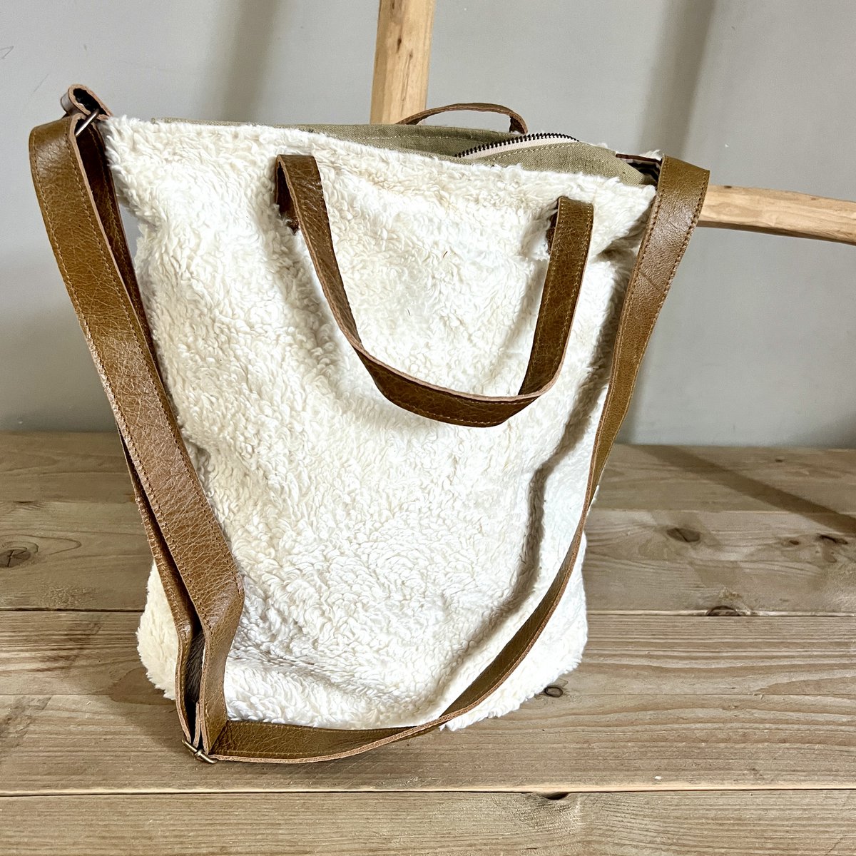 Teddy BucketBag cotton