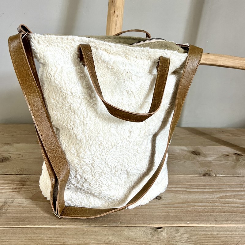 Teddy BucketBag cotton