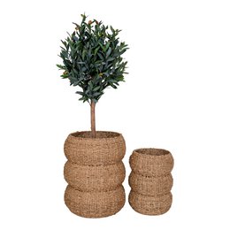 Sarbas Baskets - Natural, Seagrass, Set of 2