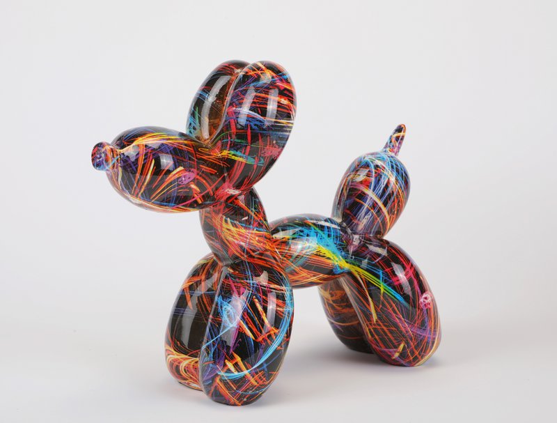 balloon dog colorful