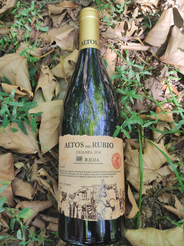 Vin rouge Crianza D.O.Ca. Rioja Altos du Rubio