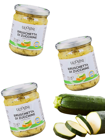 UGOLINI GOURMET- Zucchini bruschetta 180 gr