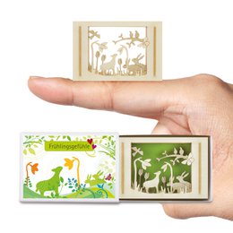 Frühlingsgefühle-Silhoubox S – Geschenkartikel
