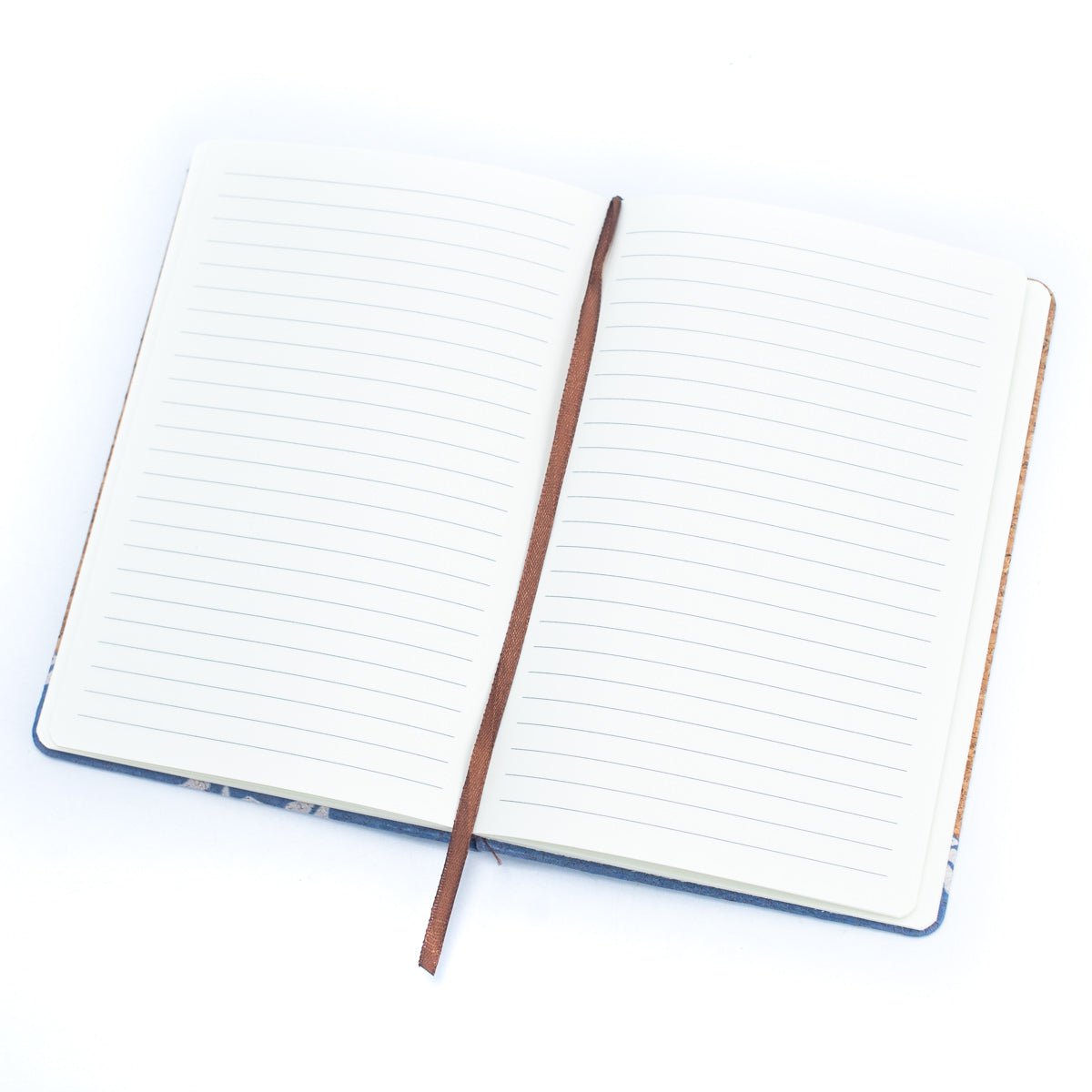 Bedrucktes Notizbuch aus Naturkork L-869