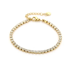 Armband met strass JE14336 - GOLD