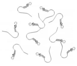 Silver and gold-toned drop earrings, nickel-free, suitable for various occasions.