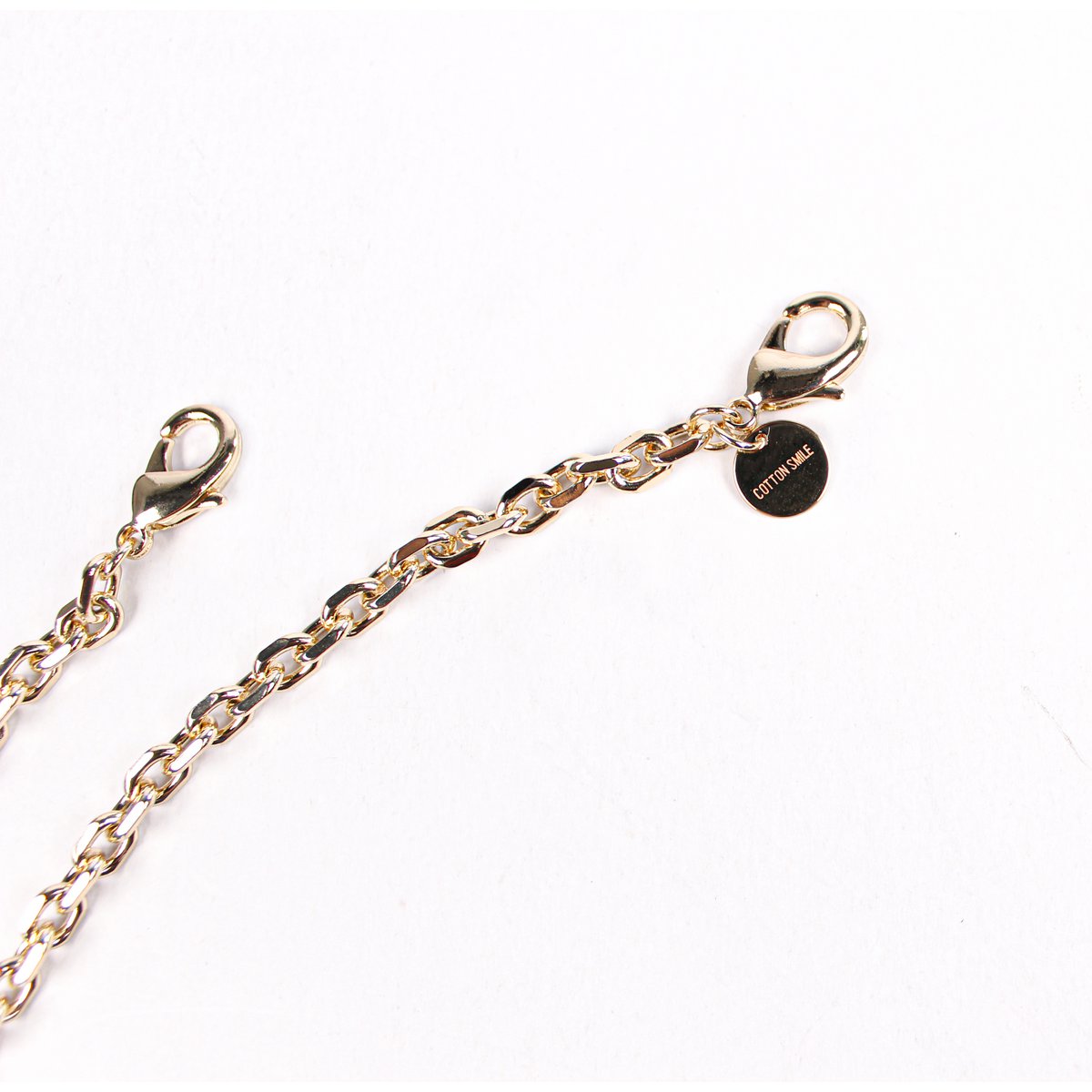 Jewel thick link GOLD