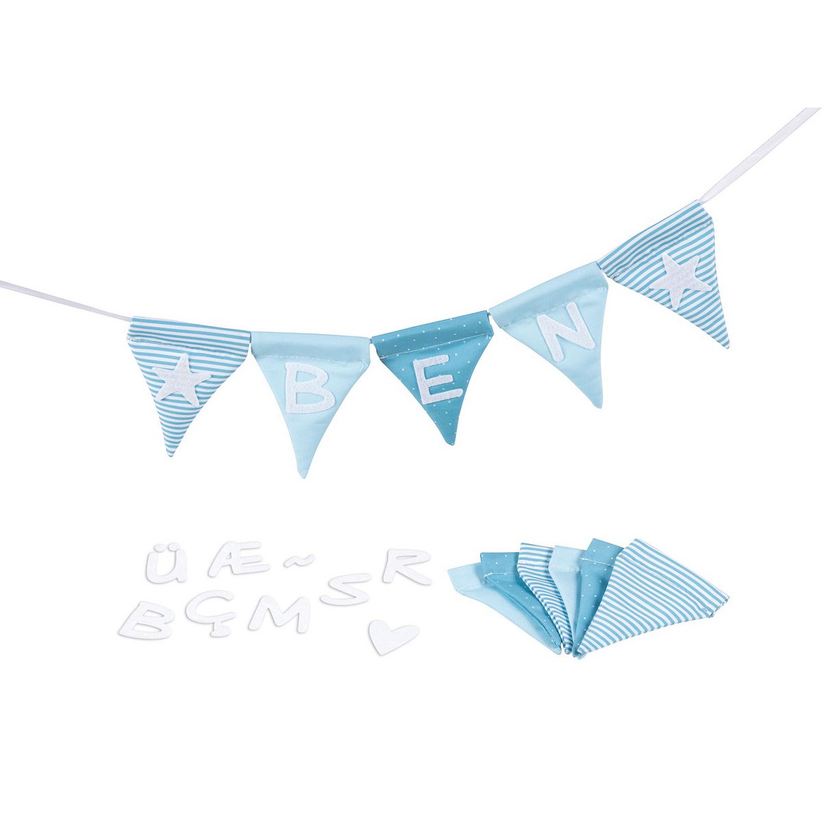 Flag Pennant Blue
