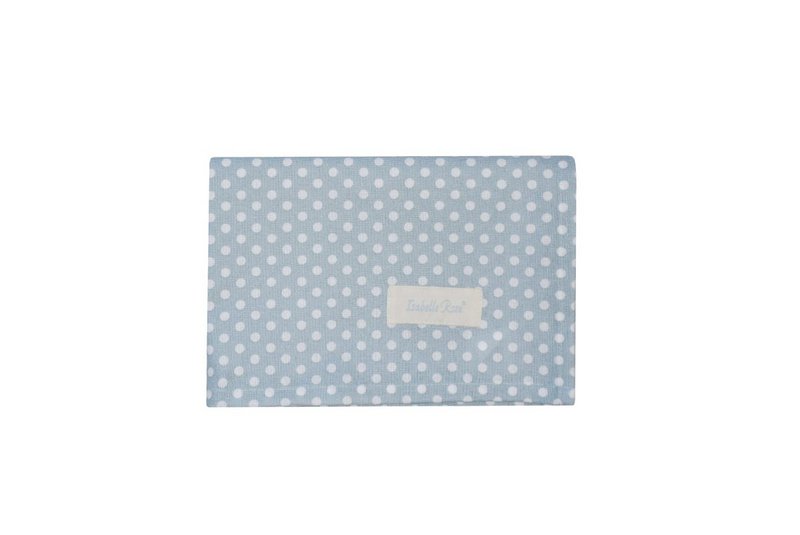Strofinaccio a pois blu 50x70 cm Isabelle Rose
