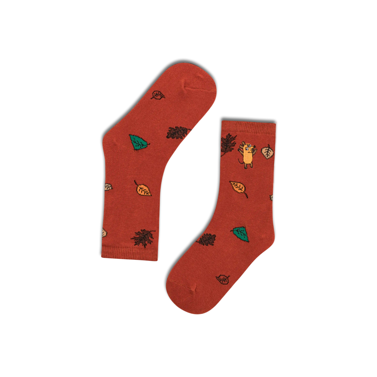 koaa – Die Maus “Herbst” – Easy Socks brown