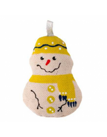 Kerst Smowman blauw