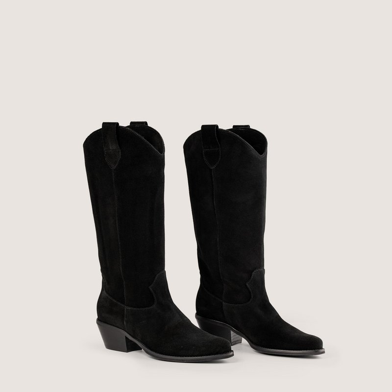 Jesse Black Texan Boots