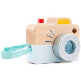 Houten Speelgoedcamera - 'Mijn Eerste Camera'