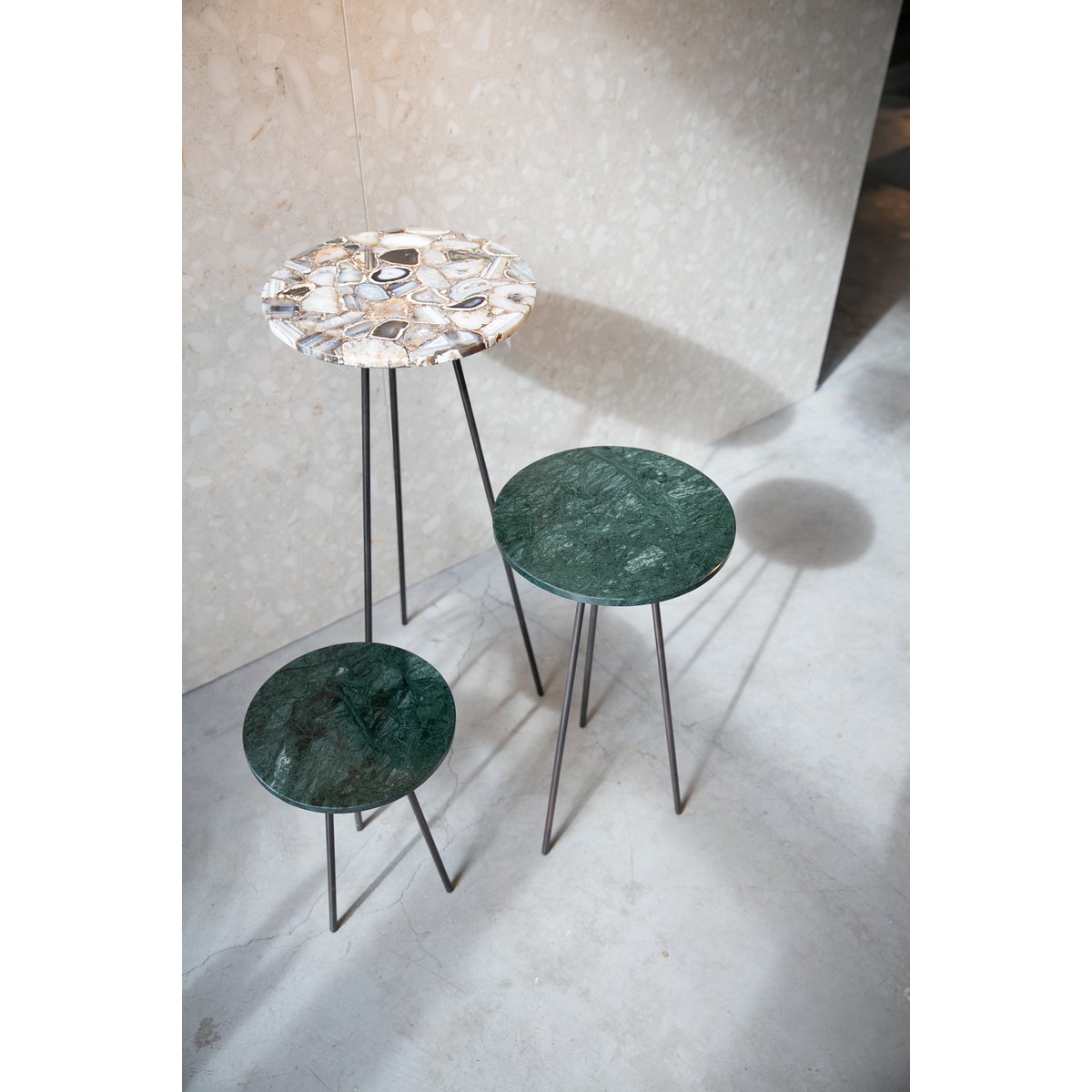 Agate plant table