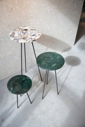 Agate plant table