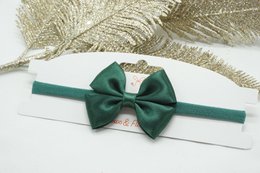 Nylon hårbånd almindelig mini satin