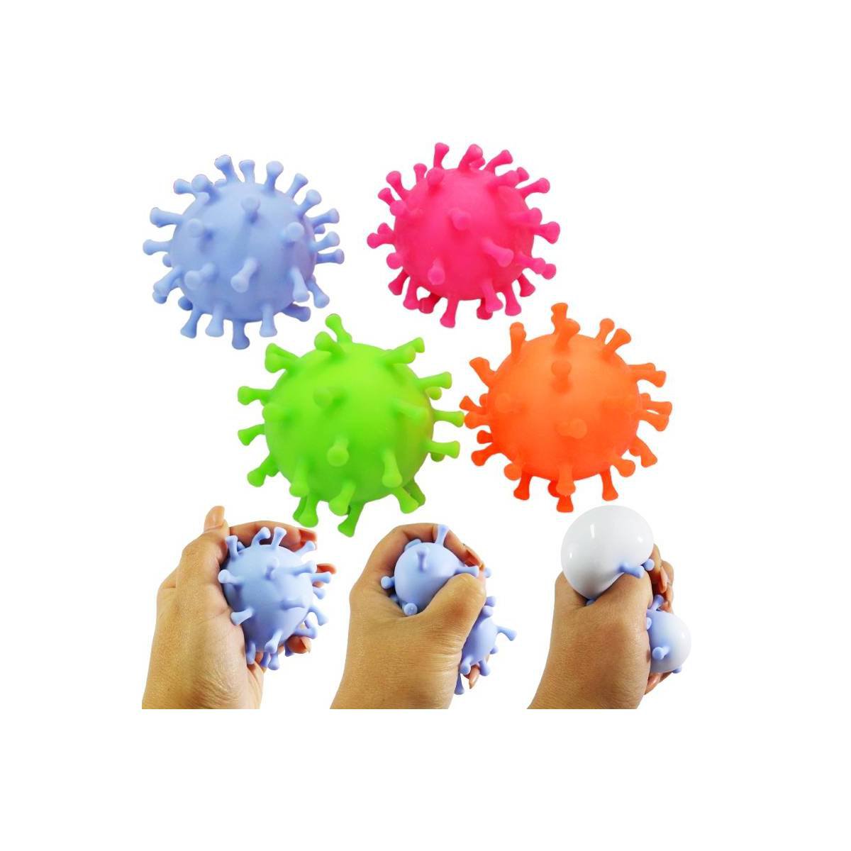 SPIKY SQUISH ANTI-STRESS BAL Ø 8cm