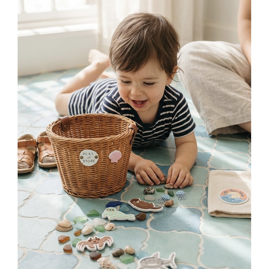 Basket + Bell set Play and Store