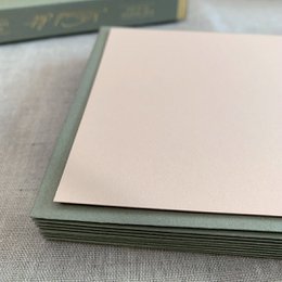 Notecard Set / Blanko / Pale Blush / Sustainable