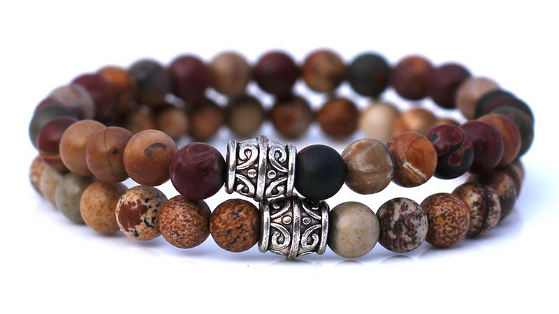 Basic Set Red x Sand Jasper