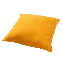 Dutch Decor LINN - Cushion 45x45 cm - Golden Glow - yellow-ochre