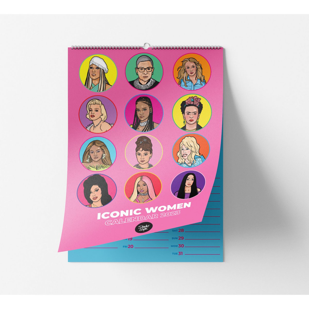 Iconic Women Calendar 2023