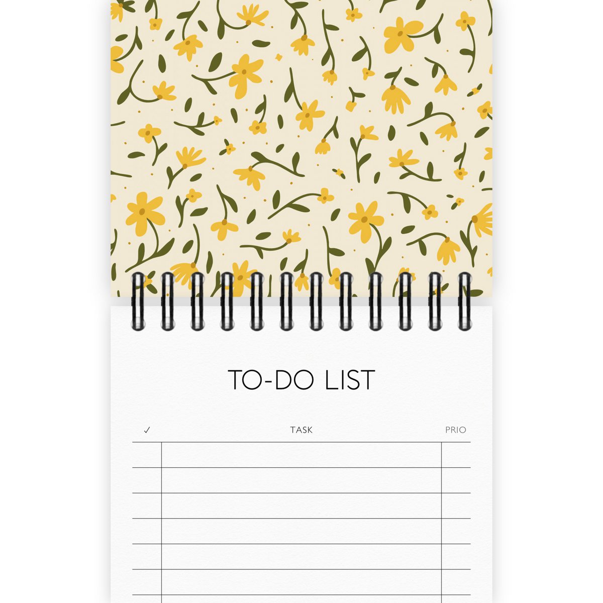 To-Do Boho Floral Pattern Nr. 1 A6