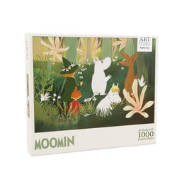Mumin - Kunstpuzzle - 1000 Teile - Grün
