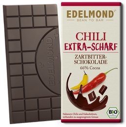 Chocolat noir HOT chili, biologique