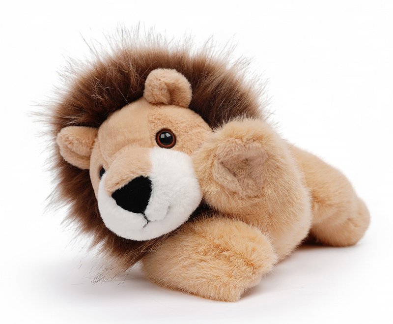 One Love Plush Toy - Male Lion Leonard Yellow and Brown