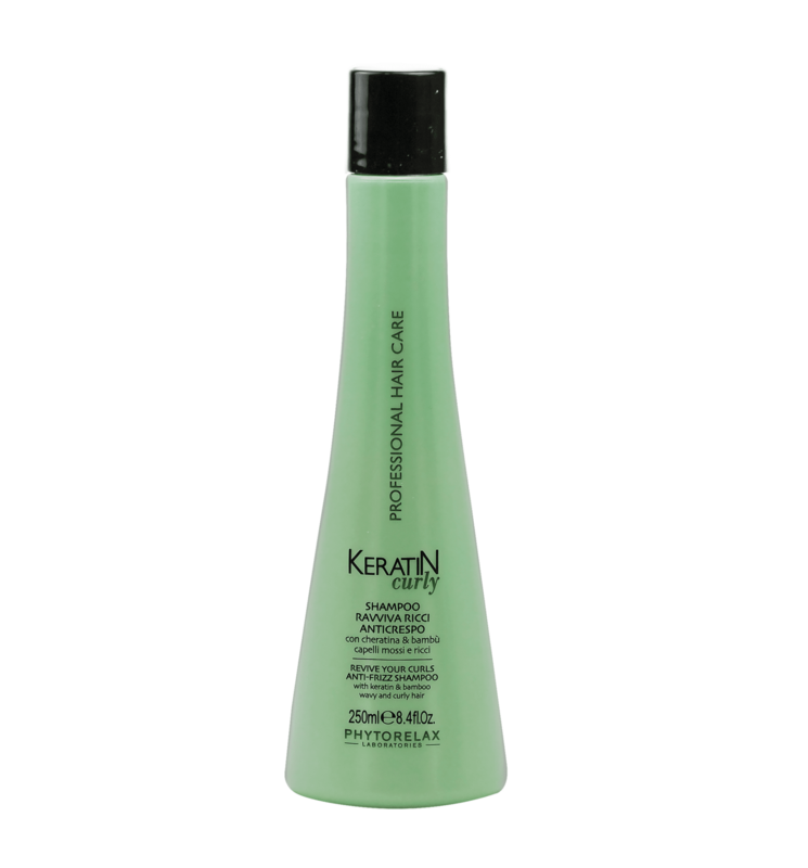 Krøllet anti-frizz shampoo til krøllet eller kruset hår - 250ml