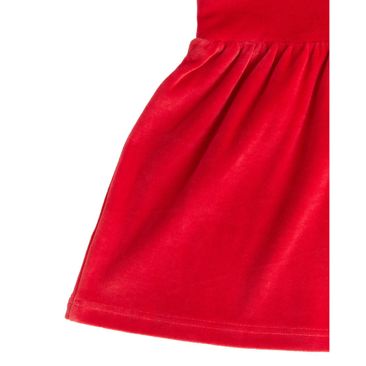 2625 ZR | Children sleek nickykleid - brick red