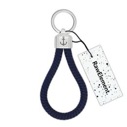 RAW ELEMENT Anchor Keychain - Nautical Rope Climbing Rope - Inspired by Nature, for Men and Women | Original & handmade