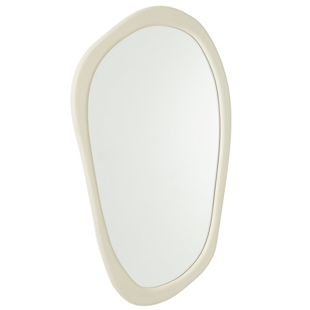 Espejo J-Line Moderna mdf/espejo - blanco - grande