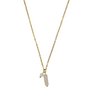 Necklace Rose Quartz & Moonstone - Gold