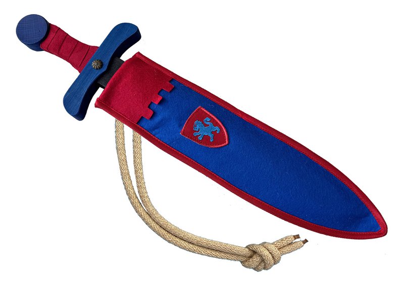 Miecz Softik Blue + Lion torebka - ST700F