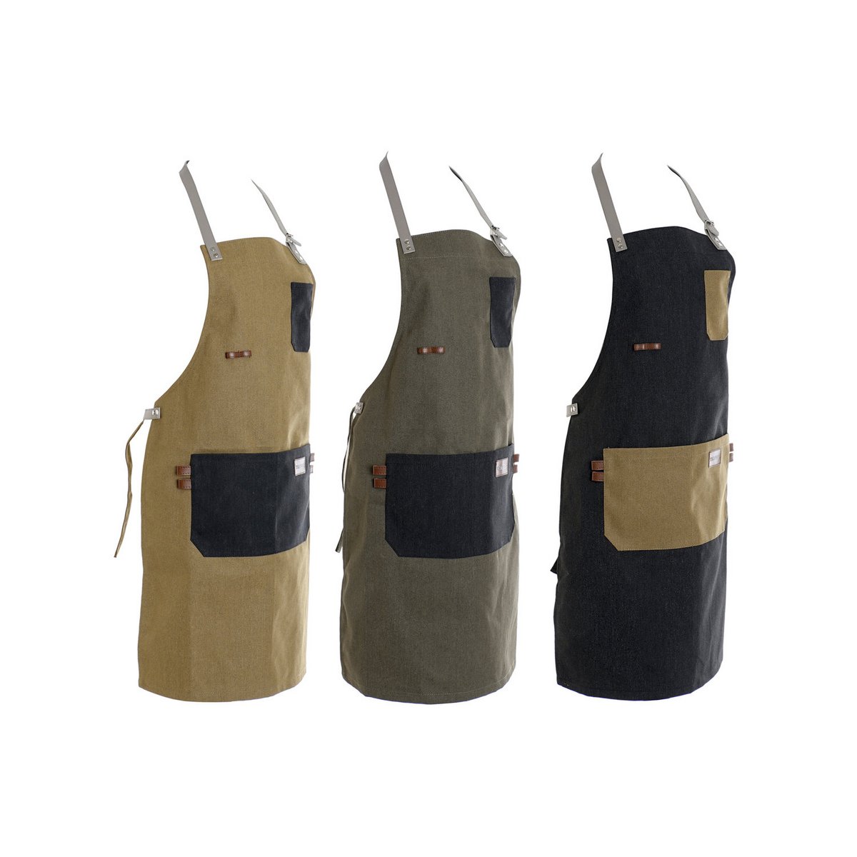 KATOENEN CANVAS SCHORT 55X82 3 ASSORTIMENTEN. BO200434