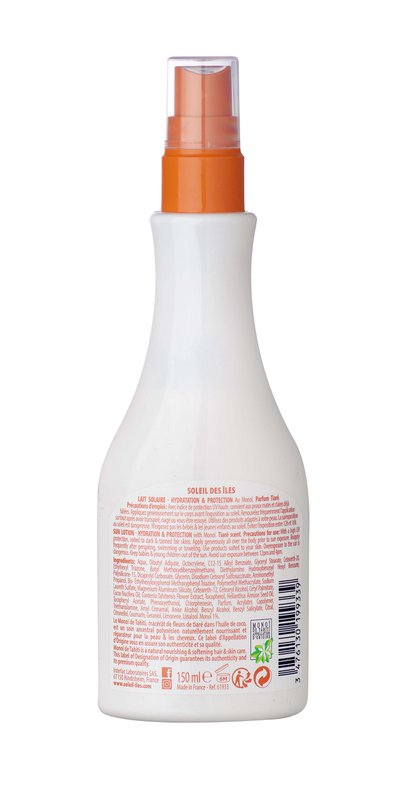 MILK SPRAY MONOI PARFUME SUN OF THE ISLANDS SPF 30