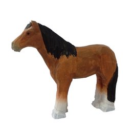 Wudimals® Wooden Shire Horse Animal Toy
