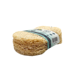 Bionedbrydelig loofah - rabat bundt 5x enkelt instrumentpude