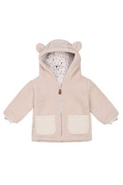Kurtka dziecięca pluszowa LEO BEIGE
